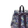 City Pack Small Printed Backpack, Undersea Lights, small