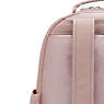 Seoul Large Metallic 15" Laptop Backpack, Pale Rose Metallic, small