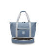 Art M Weekender Tote Bag, Brush Blue C, small