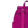 City Zip Small Backpack, Fuchsia Night, small