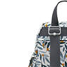 City Pack Mini Printed Backpack, Shell Grey, small