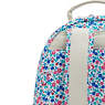 Seoul Small Printed Tablet Backpack, Micro Flowers, small