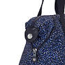 Art Mini Printed Shoulder Bag, Cosmic Navy, small