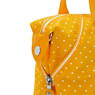 Art Mini Printed Shoulder Bag, Soft Dot Yellow, small