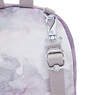 Delia Compact Printed Convertible Backpack, Bubble Pop Pink Stripe, small