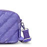 Emily in Paris Milda Quilted Crossbody Bag, Glossy Lilac, small