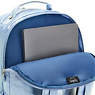 Seoul Extra Large Metallic 17" Laptop Backpack, True Blue Grey, small