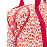 Art Medium Printed Tote Bag, Pink Cheetah, small