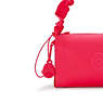 Eleni Smooth Satin Shoulder Bag, Simply Fucshia, small