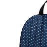 Curtis Large Printed 17" Laptop Backpack, Perri Blue Woven, small
