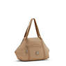 Art Mini Shoulder Bag, Natural Beige, small