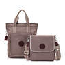 Vatche 2-in-1 Tote Bag, Soft Clay Woven, small