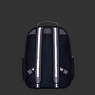 Seoul Large Metallic 15" Laptop Backpack, Admiral Blue Palm, small