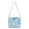 Kichirou Printed Lunch Bag, Blue Bleu 2, small