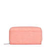 Pandora Continental Zip Wallet, Merlot Pink, small
