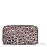 Vanessa Printed Wallet, Dusty Taupe CB, small