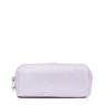 Wolfe Metallic Pencil Pouch, Frosted Lilac Metallic, small