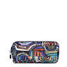 Wolfe Printed Pencil Pouch, Kipling Neon, small