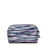 Gleam Printed Pouch, Brush Stripes, small
