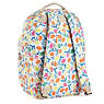Seoul Large Printed Laptop Backpack, Cool Coral, small