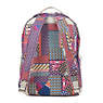 Seoul Large Printed Laptop Backpack, Soft Apricot, small