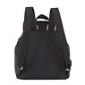 Ella Small Drawstring Backpack, Black, small