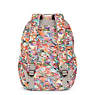 Seoul Large Printed Laptop Backpack, Deepest Emerald, small