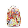 Seoul Small Printed Backpack, Peachy Coral, small