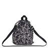 Glayla Convertible Printed Mini Backpack, Deep Sky Blue, small
