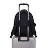 Carla Backpack, Jet Black Satin WK, small