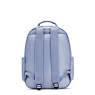 Seoul Large Metallic 15" Laptop Backpack, Clear Blue Metallic, small