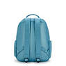 Seoul Large Metallic 15" Laptop Backpack, Aqua Tides Metallic, small