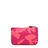 Creativity Small Printed Pouch, Coral Flower, small