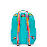 Seoul Large 15" Laptop Backpack, Peacock Teal Stripe, small