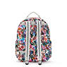 Seoul Large Printed 15" Laptop Backpack, Alabaster Patch, small