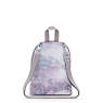 Delia Compact Printed Convertible Backpack, Bubble Pop Pink Stripe, small