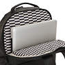 Troy Extra 2-in-1 Convertible Laptop Backpack, Black Grey Mix, small