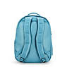 Seoul Extra Large Metallic 17" Laptop Backpack, Aqua Tides Metallic, small