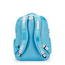 Seoul Extra Large Metallic 17" Laptop Backpack, Sea Blue Metallic, small