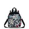 Firefly Up Printed Convertible Backpack, Casual Flower, small