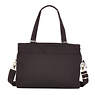 Linnie Tote Bag, Rabbit Black, small