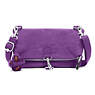 Rizzi Convertible Mini Bag, Purple Feather, small