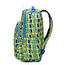 Seoul Large Printed Laptop Backpack, Starry  Vision Teal, small