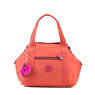 Art Small Handbag, Coral Lite, small