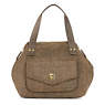 Art Small Handbag, Cafe Latte Beige, small