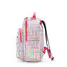 Seoul Extra Large Printed 17" Laptop Backpack, Candy Lines, small