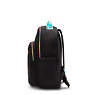 Seoul Large Printed 15" Laptop Backpack, Truly Black Rainbow, small