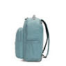 Seoul Extra Large 17" Laptop Backpack, Peacock Teal Stripe, small