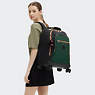 New Zea 15" Laptop Rolling Backpack, Tree House Bl, small