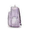 Seoul Extra Large Metallic 17" Laptop Backpack, Orchid Metallic, small